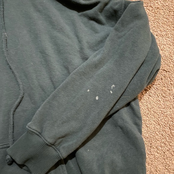 Green oversized AE hoodie - Picture 2 of 2